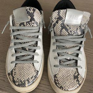 P448 Low Top Python Sneakers Size 38